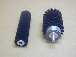 Industrial Rotary Cleaning Cylindrical Brush Roller with Stainless Steel  Spindle - China Cleaning Brush Roller, Industrial Cleaning Rotary Brush